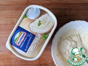 Салат из курицы с сырным майонезом Салат из курицы с сырным майонезом