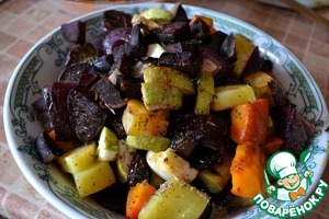 Салат из запеченных овощей Салат из запеченных овощей