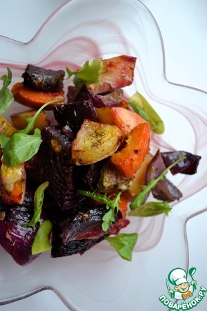 Салат из запеченных овощей Салат из запеченных овощей