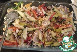 Салат с кальмарами Салат с кальмарами