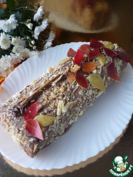 Самый простой торт "Полено"