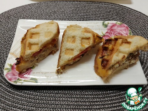 Сэндвич с рыбой