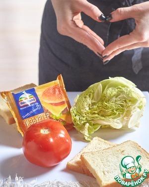 Сэндвич с треской в кляре