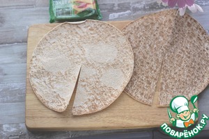 Сэндвич в лаваше Сэндвич в лаваше