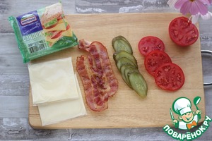 Сэндвич в лаваше Сэндвич в лаваше