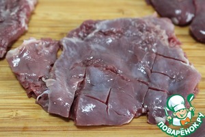 Сердце индейки в пикантном кляре Сердце индейки в пикантном кляре