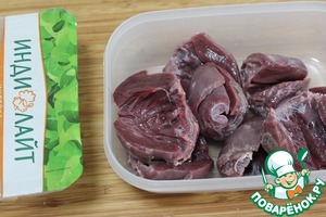 Сердце индейки в пикантном кляре Сердце индейки в пикантном кляре