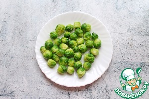 Шашлычки из брюссельской капусты Шашлычки из брюссельской капусты