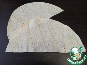 Шаурма с ветчиной и капустным салатом Шаурма с ветчиной и капустным салатом