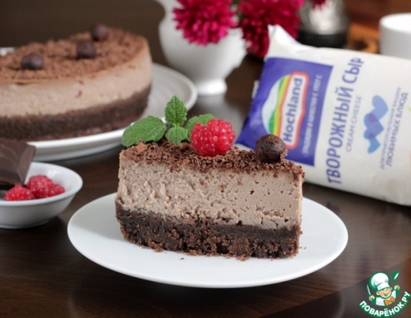 Шоколадный чизкейк Шоколадный чизкейк