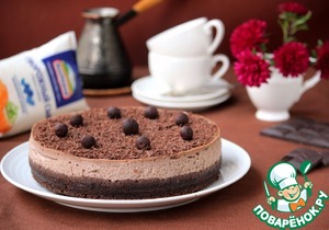 Шоколадный чизкейк Шоколадный чизкейк