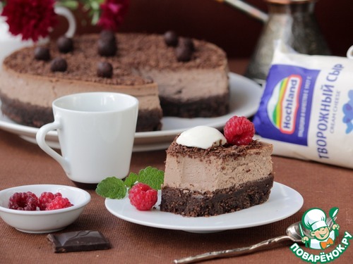 Шоколадный чизкейк Шоколадный чизкейк