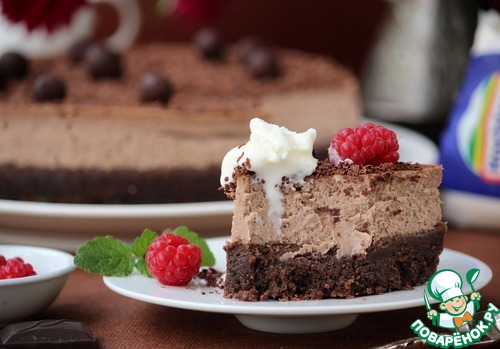 Шоколадный чизкейк Шоколадный чизкейк