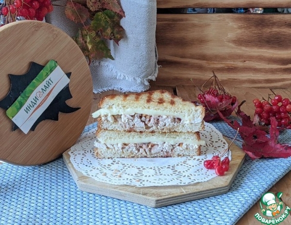 Швейцарский бутерброд с индейкой Швейцарский бутерброд с индейкой