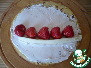 Сладкие роллы из яичных блинов