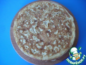 Сладкие роллы из яичных блинов