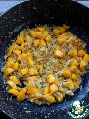 Сливочный булгур с тыквой Сливочный булгур с тыквой