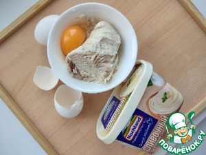 Суфле из отварной курицы