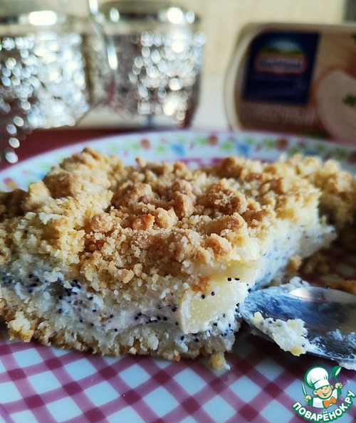 Сырная сбричолата с грушей