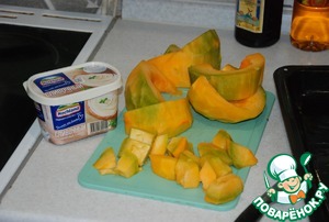 Сырная тыква с тефтелями Сырная тыква с тефтелями