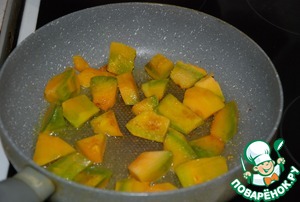 Сырная тыква с тефтелями Сырная тыква с тефтелями