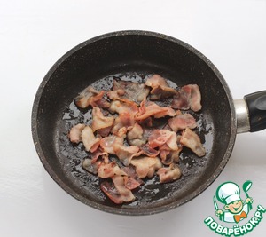 Теплый салат в тартилье