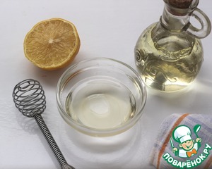 Теплый салат в тартилье