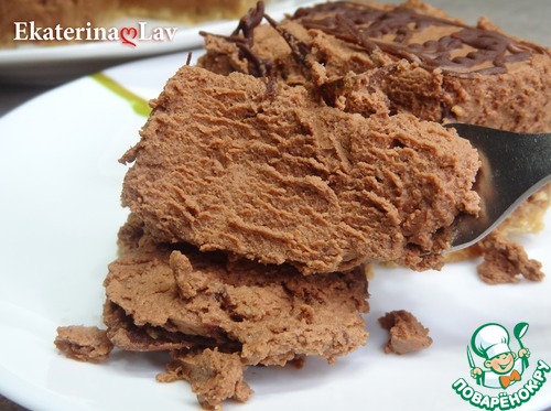 Торт "Шоколадный пломбир" без выпечки Торт "Шоколадный пломбир" без выпечки