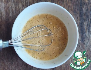 Тортилья с яйцами, сыром и помидорами