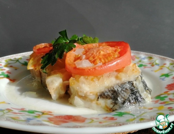 Треска запеченная в духовке Треска запеченная в духовке