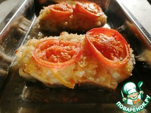 Треска запеченная в духовке Треска запеченная в духовке