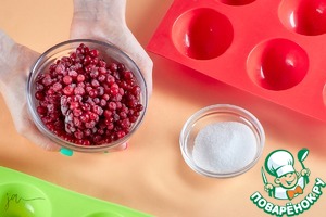 Творожные сырки с брусничным джемом Творожные сырки с брусничным джемом