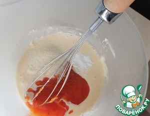 Вафли с хурмой Вафли с хурмой