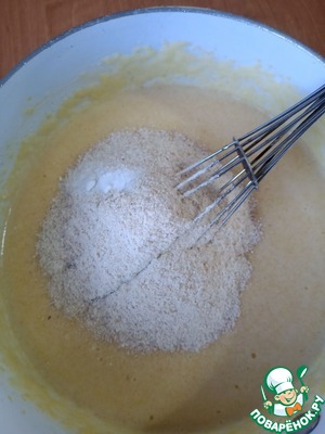 Вафли с кукурузной полентой