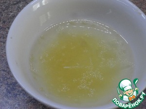 Виноградный десерт с творожным кремом