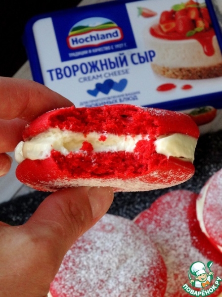 Вупи пай "красный бархат" Вупи пай "красный бархат"