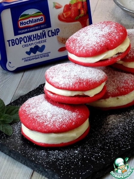 Вупи пай "красный бархат" Вупи пай "красный бархат"