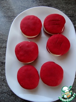 Вупи пай "красный бархат" Вупи пай "красный бархат"