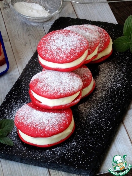 Вупи пай "красный бархат" Вупи пай "красный бархат"