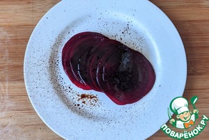 Закуска из свеклы с творожным сыром