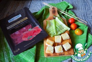 Закуска-перекус на шпажках Закуска-перекус на шпажках