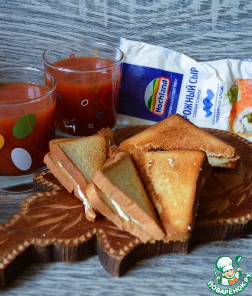 Закусочный сэндвич "На раз-два" Закусочный сэндвич "На раз-два"