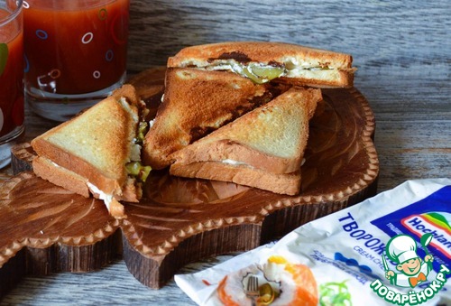 Закусочный сэндвич "На раз-два" Закусочный сэндвич "На раз-два"