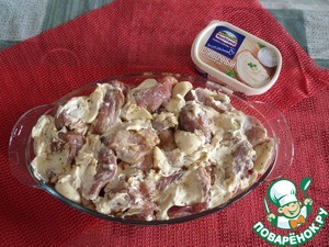 Запеченная свинина с перцем