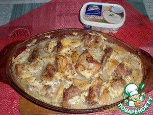 Запеченная свинина с перцем