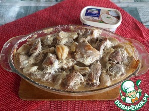 Запеченная свинина с перцем