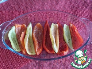 Запеченная свинина с перцем