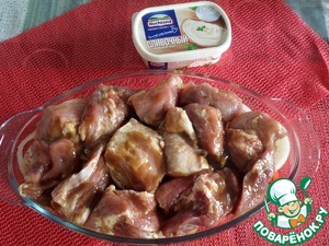 Запеченная свинина с перцем