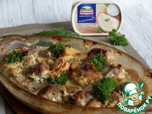 Запеченная свинина с перцем