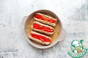 Запеченные фаршированные купаты